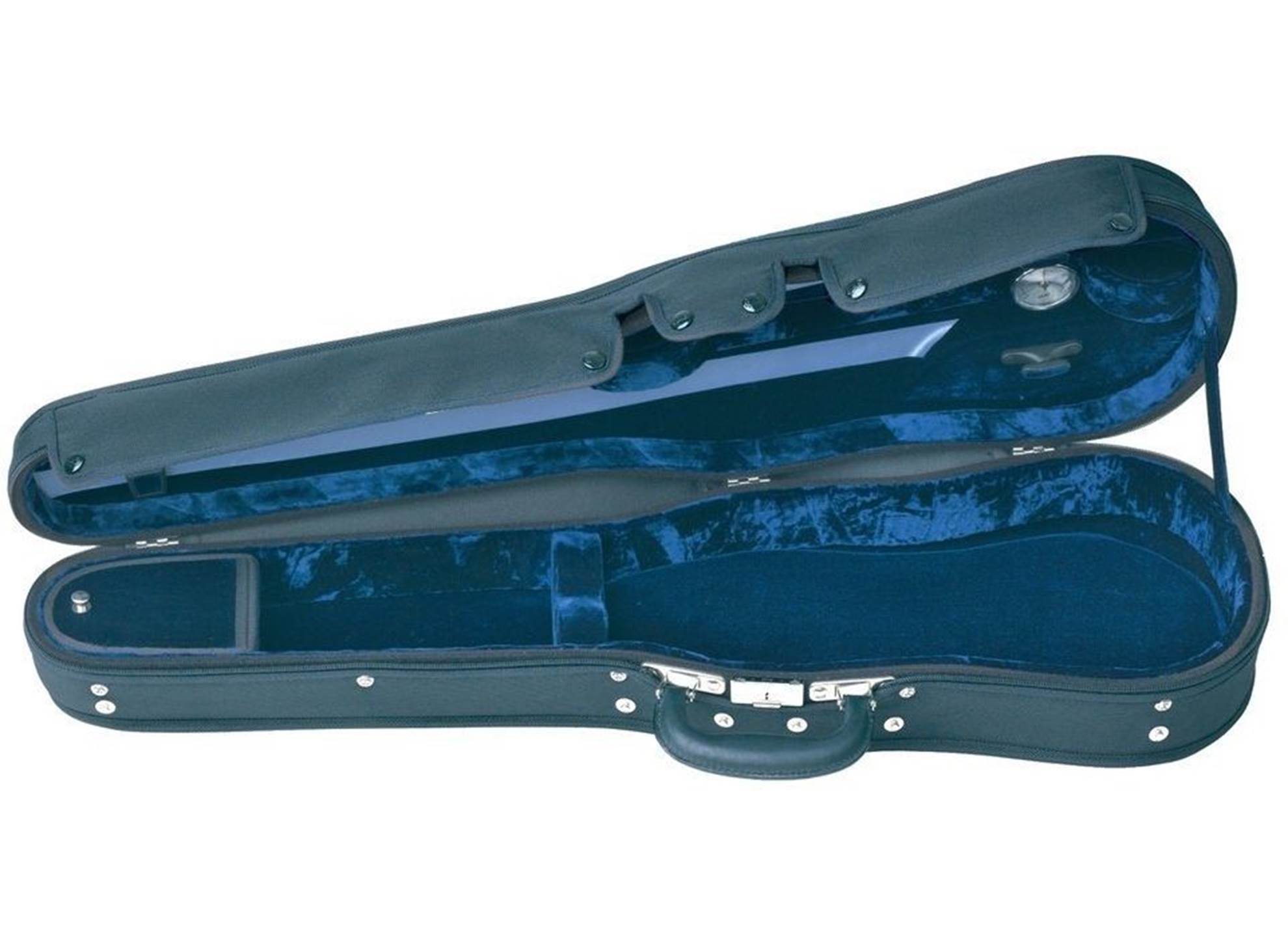 Form shaped violin case Liuteria Maestro 1/2 Blue
